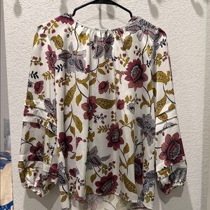 Ann Taylor Floral Print Women's Top